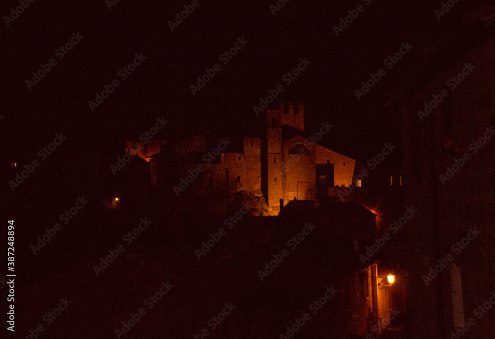 Halloween in Calcata, Lazio, Italy.
Halloween is a holiday celebrated each year on October 31. The tradition originated with the ancient Celtic festival of Samhain.