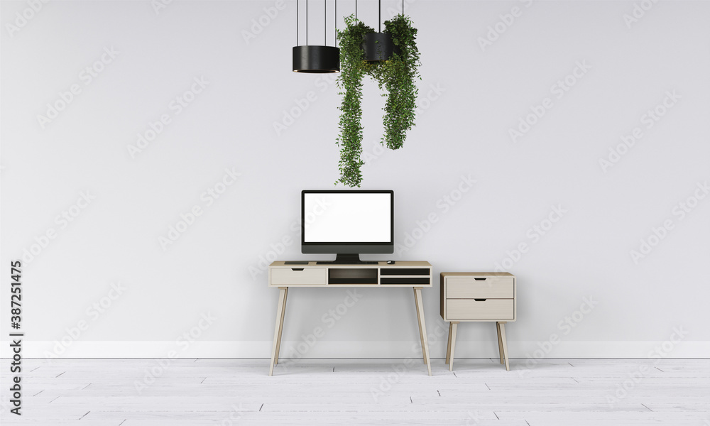 Fototapeta premium Moden office desk