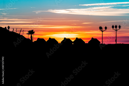 Sunset in Arcachon