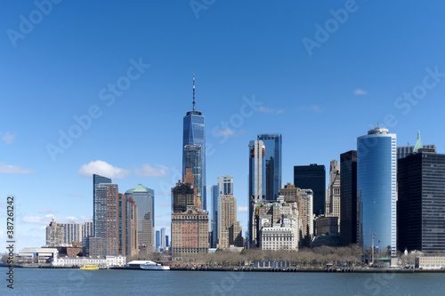 One World Trade Center over Manhattan skyline