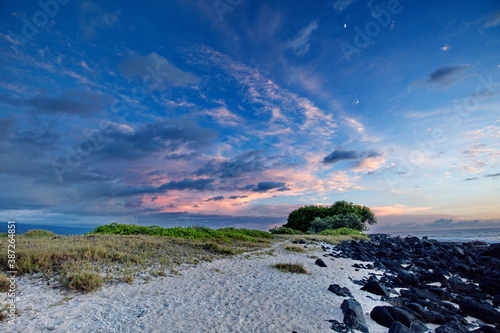 landscape with clouds and sky