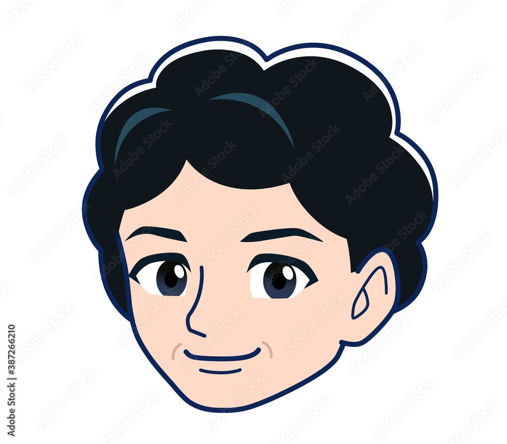 Elderly woman wearing a fashionable perm