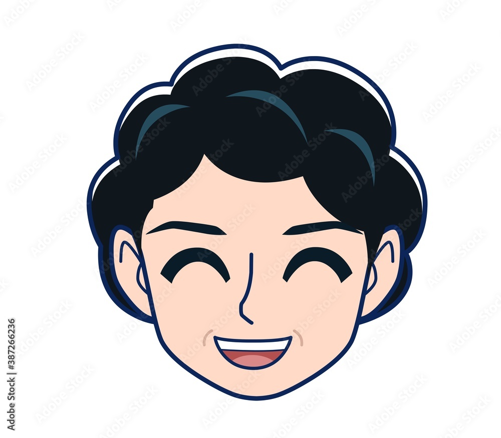 Elderly woman wearing a fashionable perm Elderly woman wearing a fashionable perm