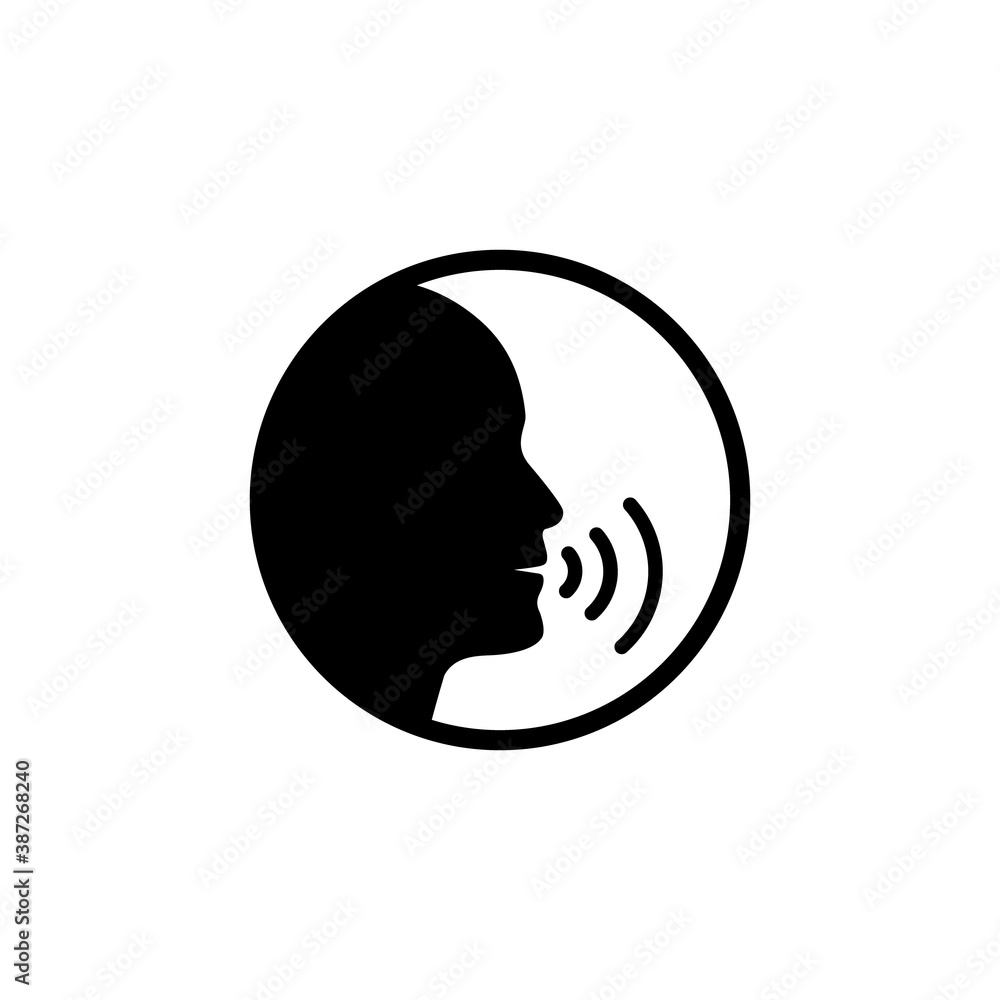Talking icon symbol vector eps 10 Talking icon symbol vector eps 10
