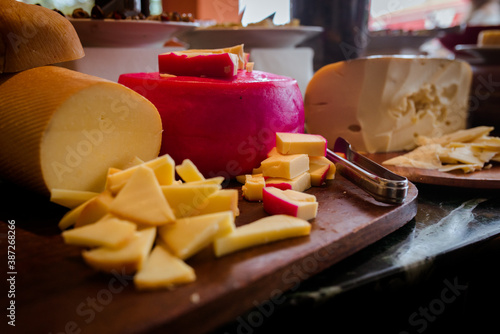 Buffet de queijos