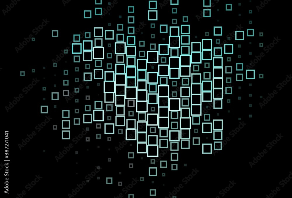 Dark BLUE vector texture in rectangular style. Dark BLUE vector texture in rectangular style.