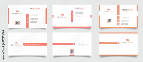 creative modern name card and business card	