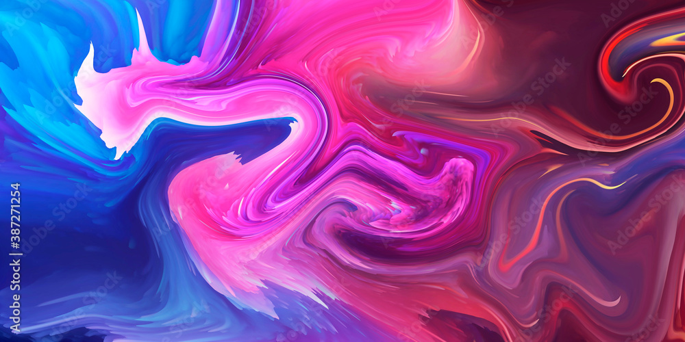 Modern background with colored stains and marble effect
Modern background with colored stains and marble effect