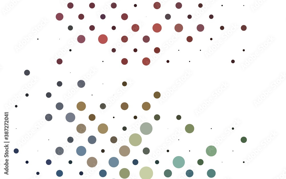 Light Black vector template with circles. Light Black vector template with circles.