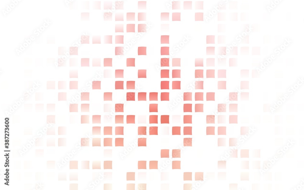 Light Red vector pattern in square style. Light Red vector pattern in square style.
