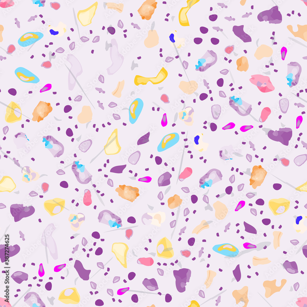 Terrazzo Texture Vector. Flooring Seamless Pattern Terrazzo Texture Vector. Flooring Seamless Pattern