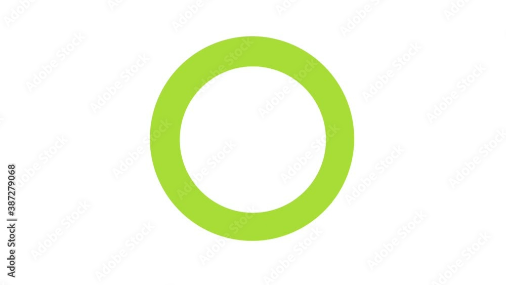 2d red green loading ring icon animation 2d red green loading ring icon animation