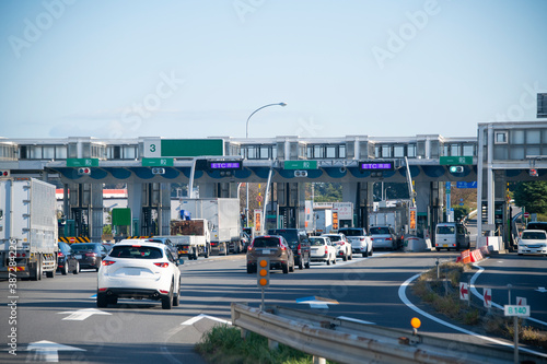 【日本】高速道路料金所渋滞【2020】 © BSDC