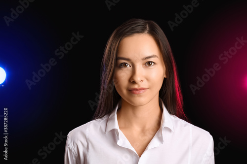 Young talented actress on d...