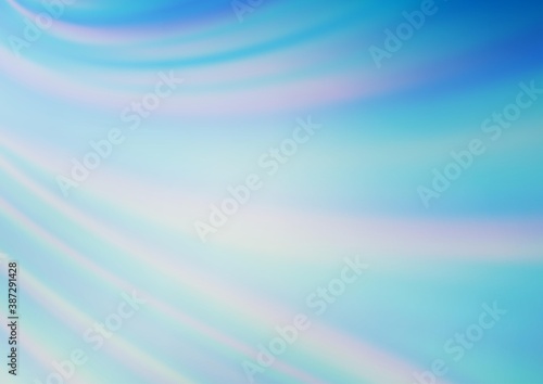 Light BLUE vector abstract bright template.