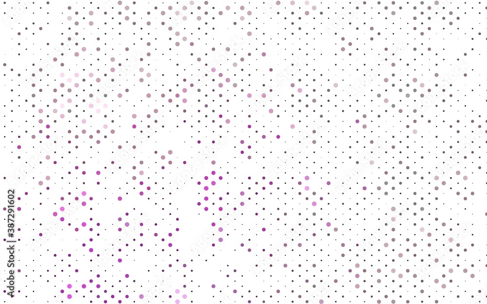 Light Purple vector backdrop with dots. Light Purple vector backdrop with dots.