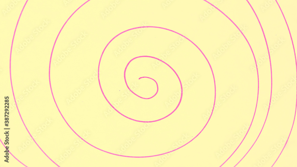 Yellow Artistic Pencil Painting. Pastel Random Yellow Artistic Pencil Painting. Pastel Random