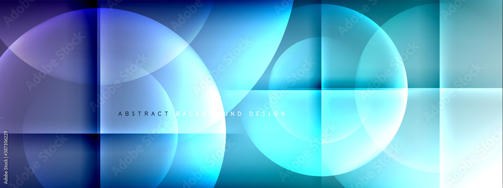 Vector abstract background - circle and cross on fluid gradient with shadows and light effects. Techno or business shiny design templates for text Vector abstract background - circle and cross on fluid gradient with shadows and light effects. Techno or business shiny design templates for text