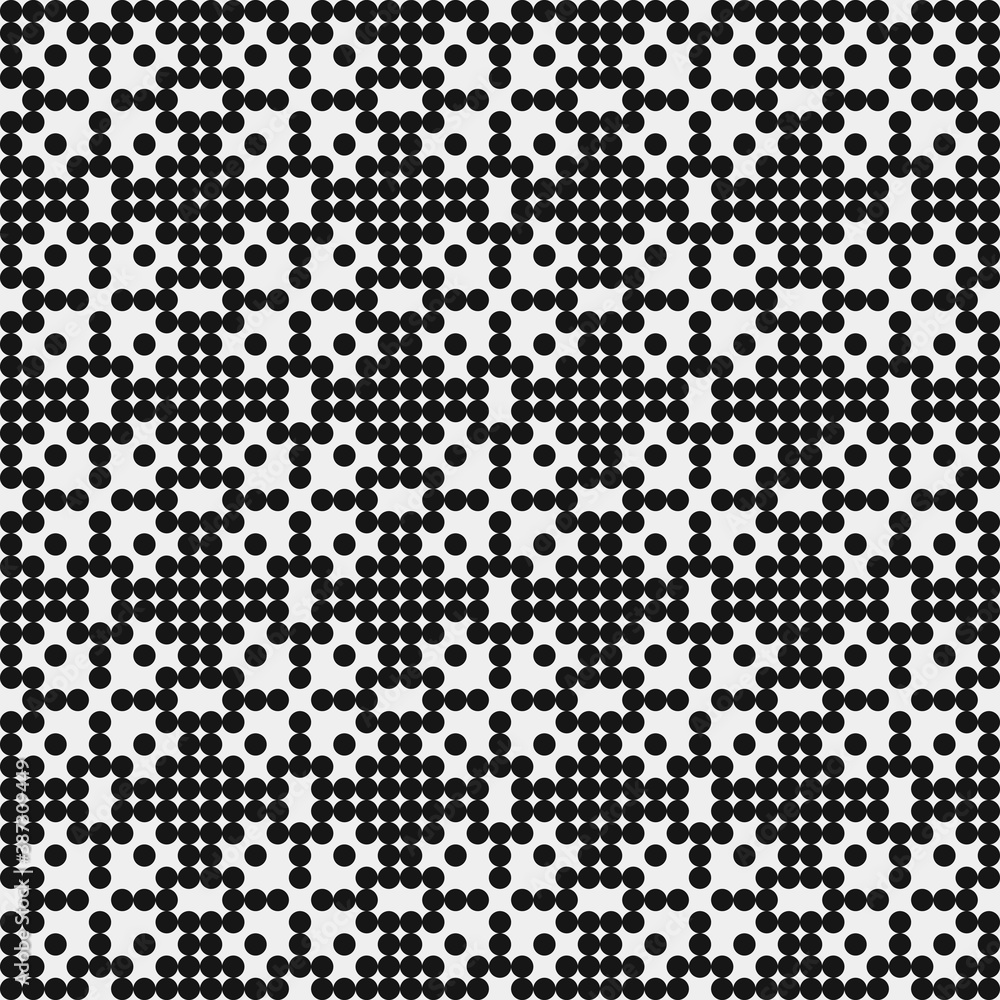 Abstract Cross Pattern Dots Logo generative computational art illustration Abstract Cross Pattern Dots Logo generative computational art illustration