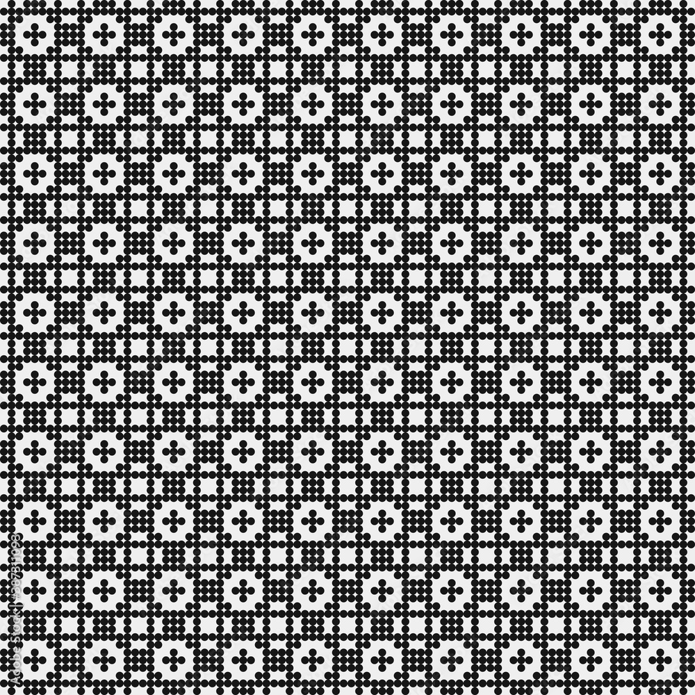 Abstract Cross Pattern Dots Logo generative computational art illustration Abstract Cross Pattern Dots Logo generative computational art illustration
