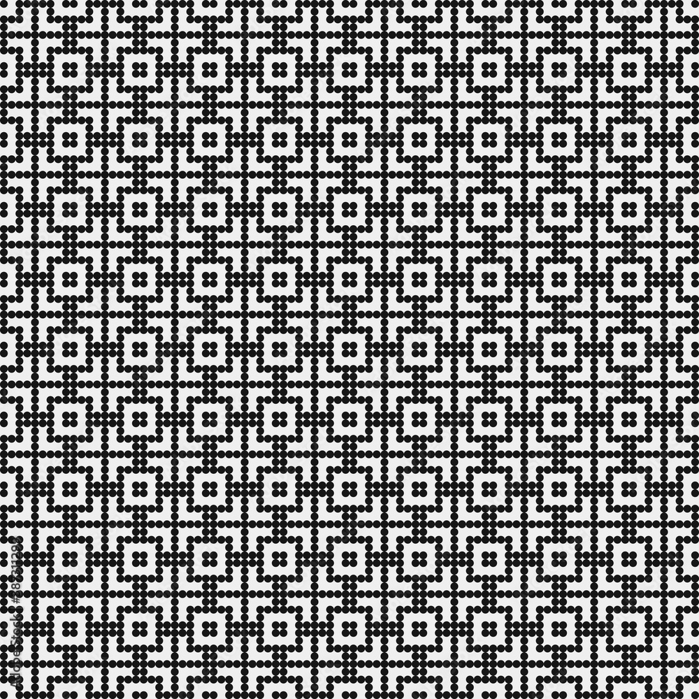 Abstract Cross Pattern Dots Logo generative computational art illustration Abstract Cross Pattern Dots Logo generative computational art illustration