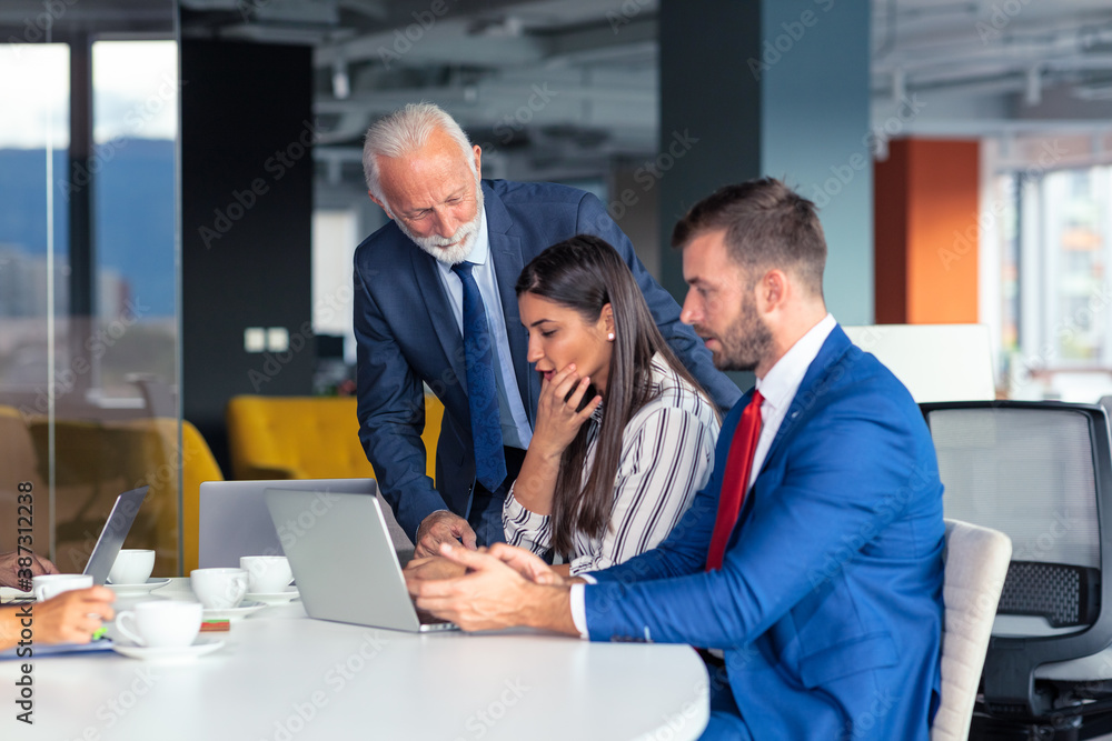 Business team having meeting in office. Diversity. Business team having meeting in office. Diversity.