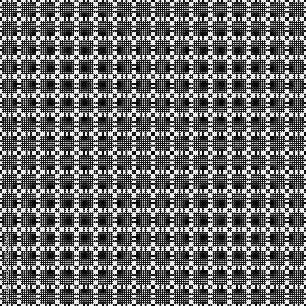 Abstract Cross Pattern Dots Logo generative computational art illustration Abstract Cross Pattern Dots Logo generative computational art illustration