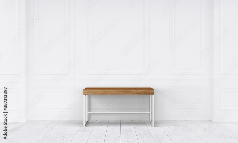 Fototapeta premium modern interior with office desk