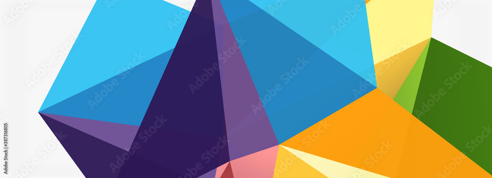 3d mosaic abstract backgrounds, low poly shape geometric design 3d mosaic abstract backgrounds, low poly shape geometric design