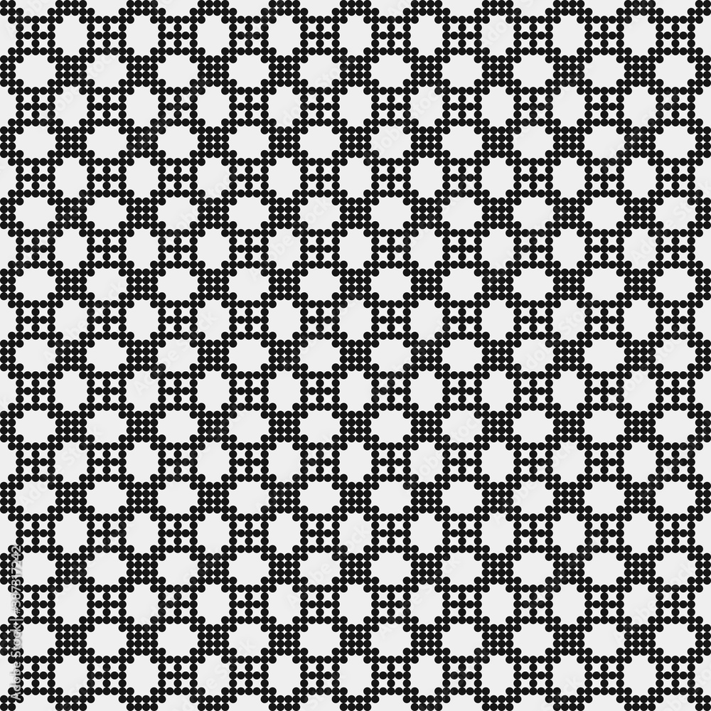 Abstract Cross Pattern Dots Logo generative computational art illustration Abstract Cross Pattern Dots Logo generative computational art illustration