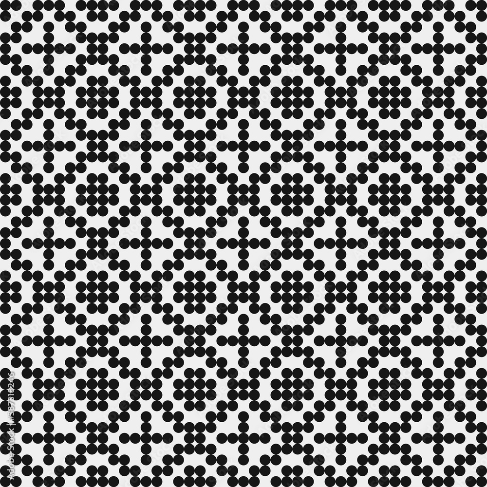 Abstract Cross Pattern Dots Logo generative computational art illustration Abstract Cross Pattern Dots Logo generative computational art illustration