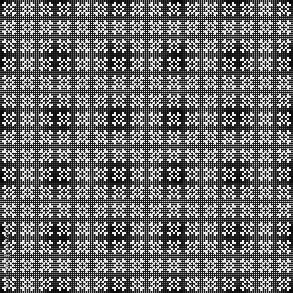 Abstract Cross Pattern Dots Logo generative computational art illustration Abstract Cross Pattern Dots Logo generative computational art illustration