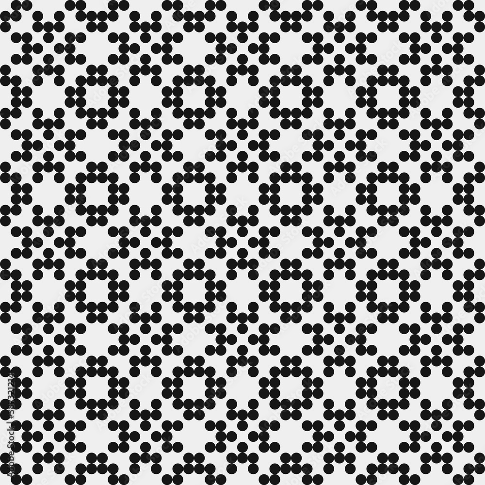 Abstract Cross Pattern Dots Logo generative computational art illustration Abstract Cross Pattern Dots Logo generative computational art illustration