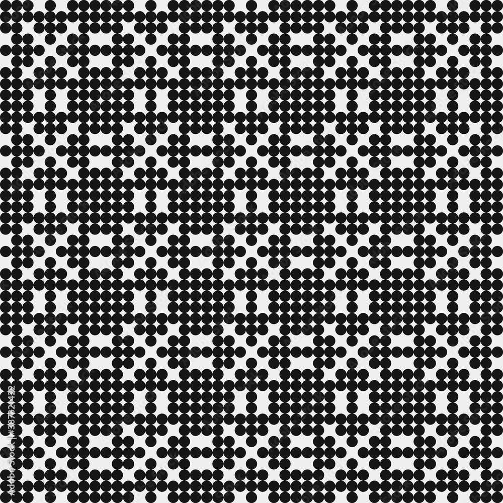 Abstract Cross Pattern Dots Logo generative computational art illustration Abstract Cross Pattern Dots Logo generative computational art illustration