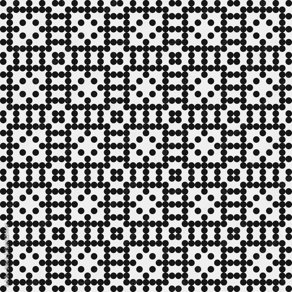 Abstract Cross Pattern Dots Logo generative computational art illustration Abstract Cross Pattern Dots Logo generative computational art illustration