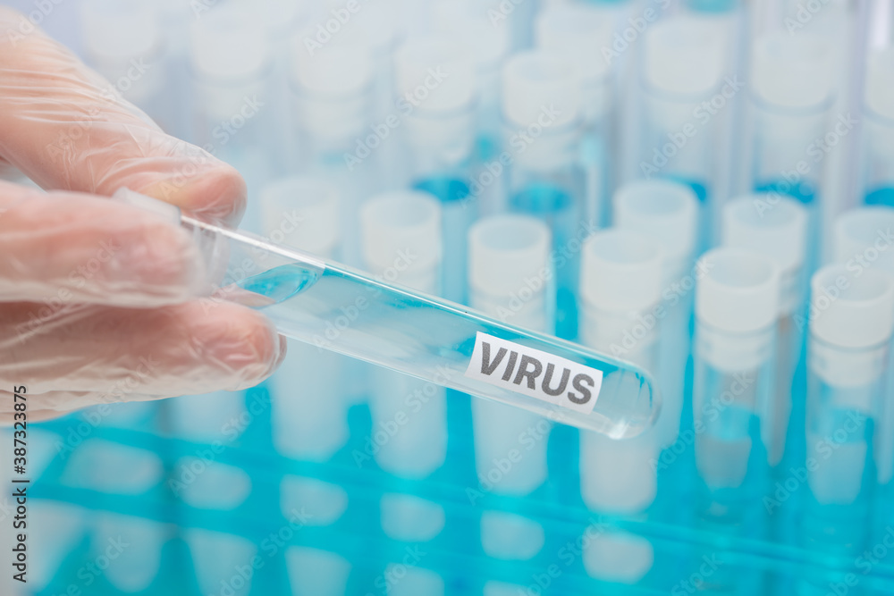 Close-up view of biological tube with vaccine. Healthcare And Medical concept. Close-up view of biological tube with vaccine. Healthcare And Medical concept.
