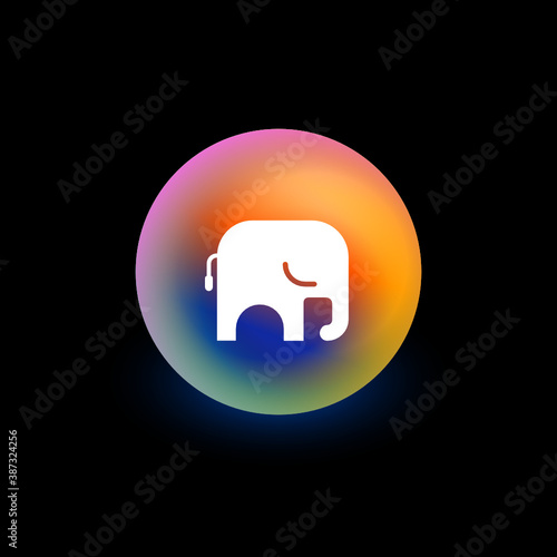 Party Sign - App Button