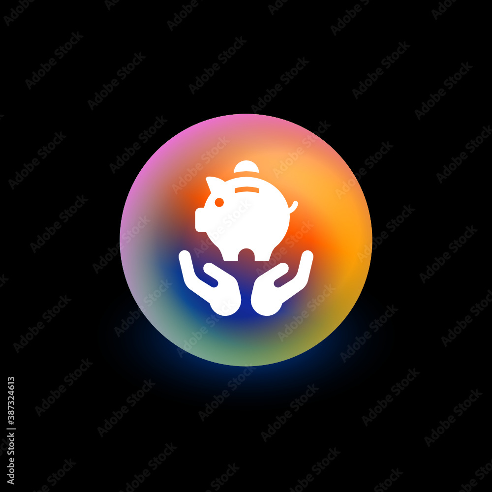 Saving Money - App Button Saving Money - App Button