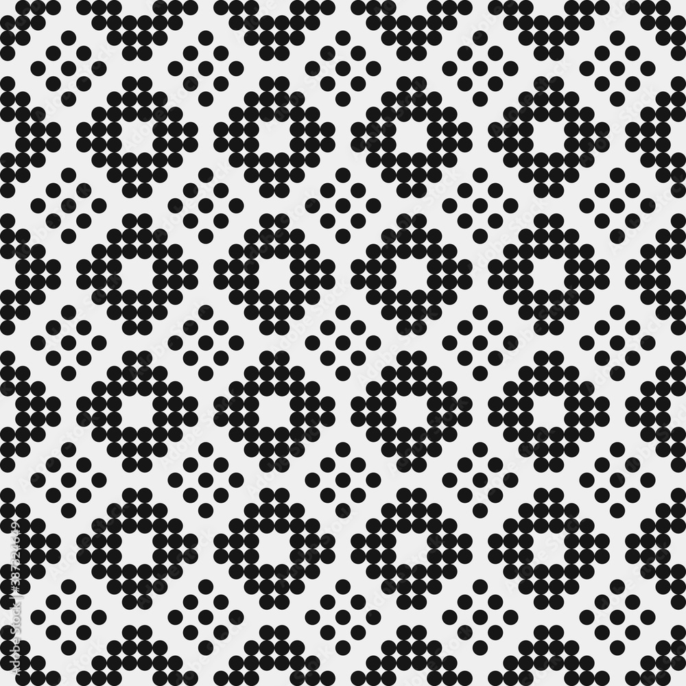 Abstract Cross Pattern Dots Logo generative computational art illustration Abstract Cross Pattern Dots Logo generative computational art illustration