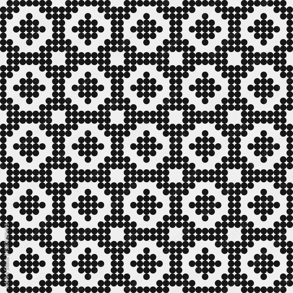 Abstract Cross Pattern Dots Logo generative computational art illustration Abstract Cross Pattern Dots Logo generative computational art illustration