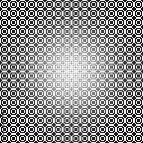 Abstract Cross Pattern Dots Logo generative computational art illustration