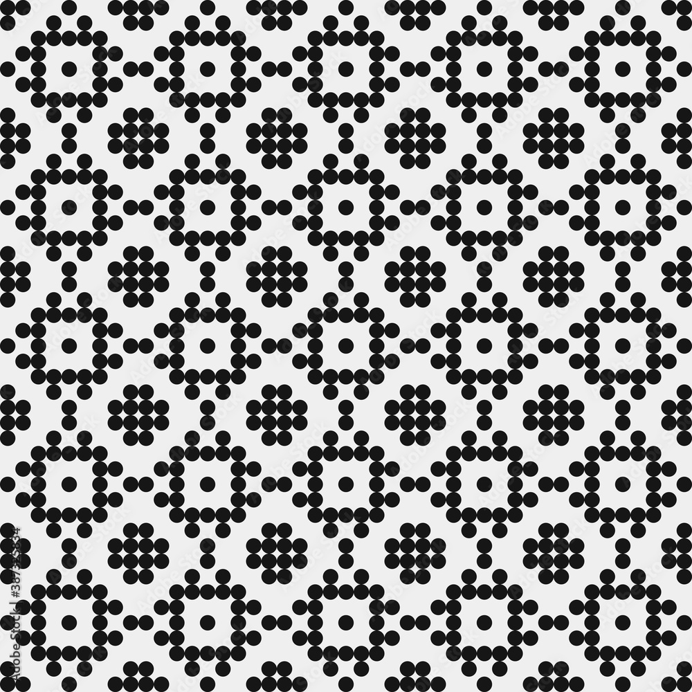 Abstract Cross Pattern Dots Logo generative computational art illustration Abstract Cross Pattern Dots Logo generative computational art illustration