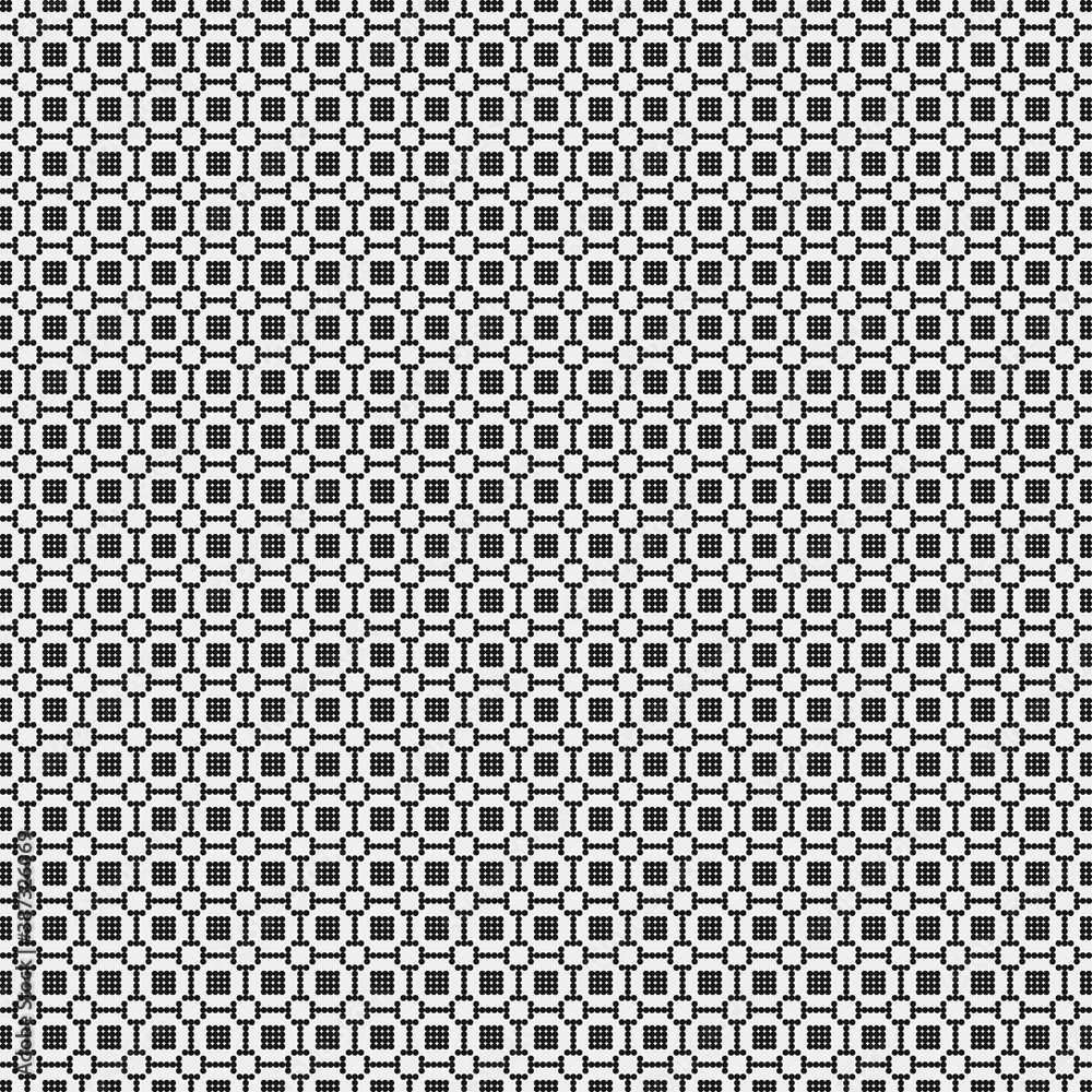 Abstract Cross Pattern Dots Logo generative computational art illustration