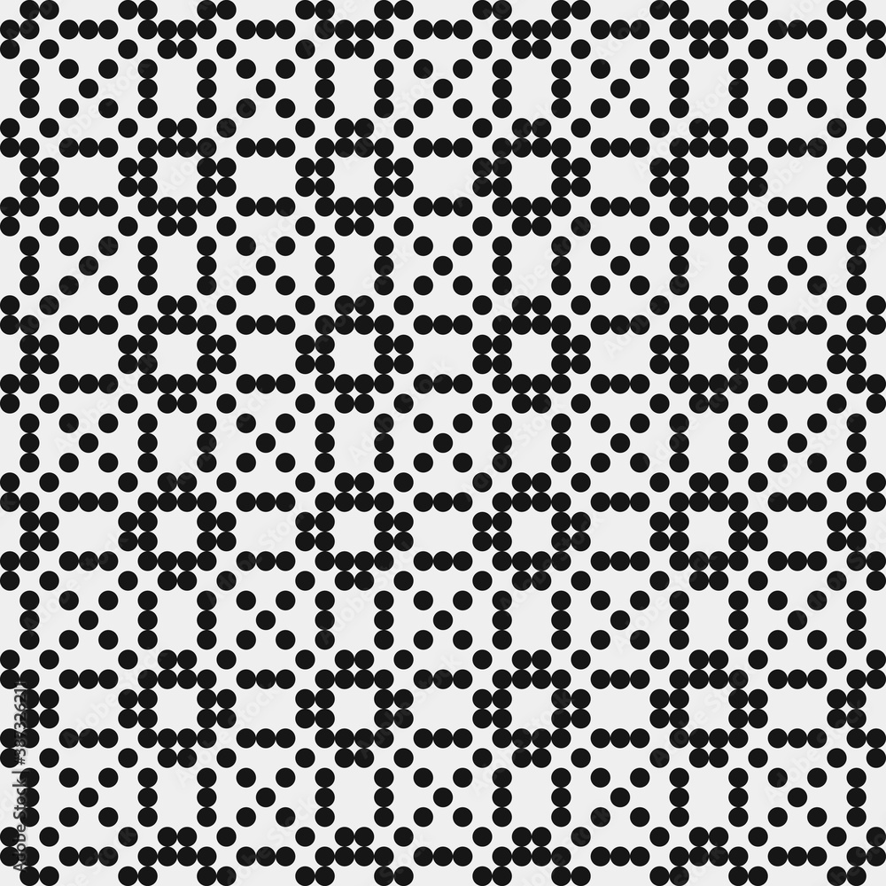 Abstract Cross Pattern Dots Logo generative computational art illustration Abstract Cross Pattern Dots Logo generative computational art illustration