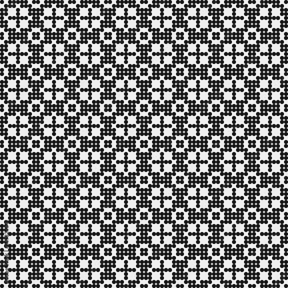 Abstract Cross Pattern Dots Logo generative computational art illustration Abstract Cross Pattern Dots Logo generative computational art illustration