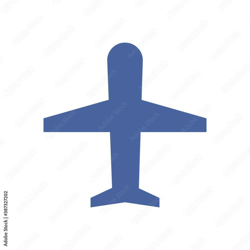 Obraz premium Airplane Icon Design Vector Template Illustration