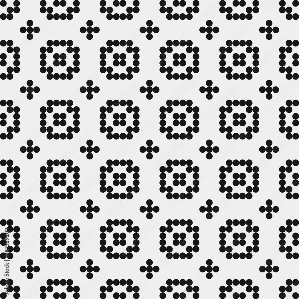 Abstract Cross Pattern Dots Logo generative computational art illustration Abstract Cross Pattern Dots Logo generative computational art illustration