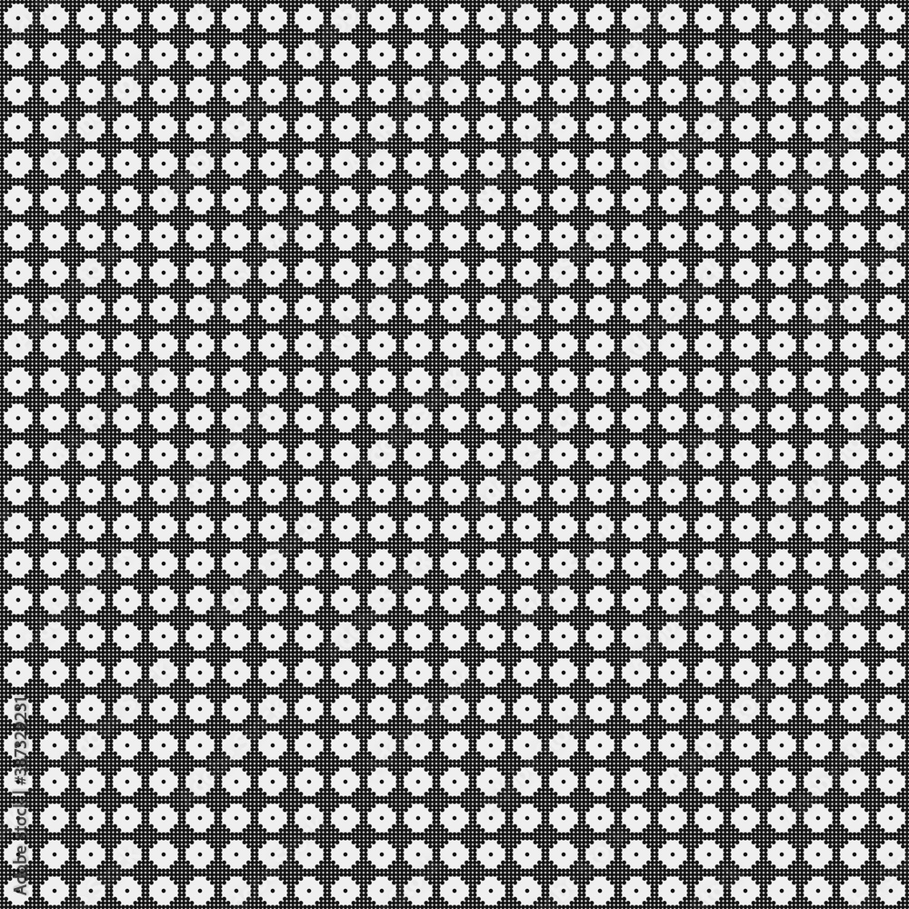 Abstract Cross Pattern Dots Logo generative computational art illustration Abstract Cross Pattern Dots Logo generative computational art illustration