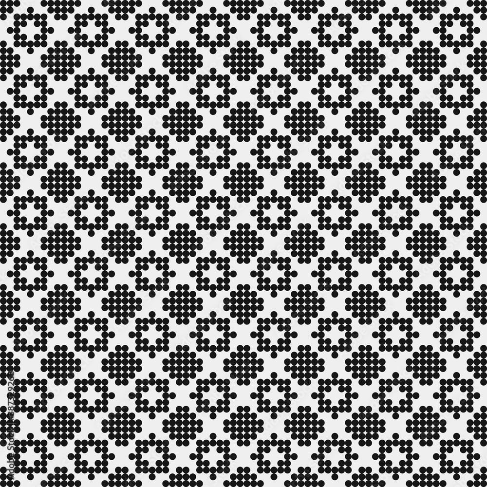 Abstract Cross Pattern Dots Logo generative computational art illustration Abstract Cross Pattern Dots Logo generative computational art illustration