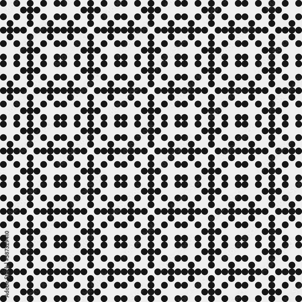 Abstract Cross Pattern Dots Logo generative computational art illustration Abstract Cross Pattern Dots Logo generative computational art illustration